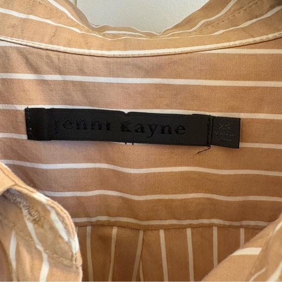 Jenni Kayne Classic Long Sleeve Striped Button-Down Size XS - Picture 2 of 4